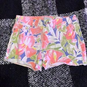 Fun floral patterned shorts
